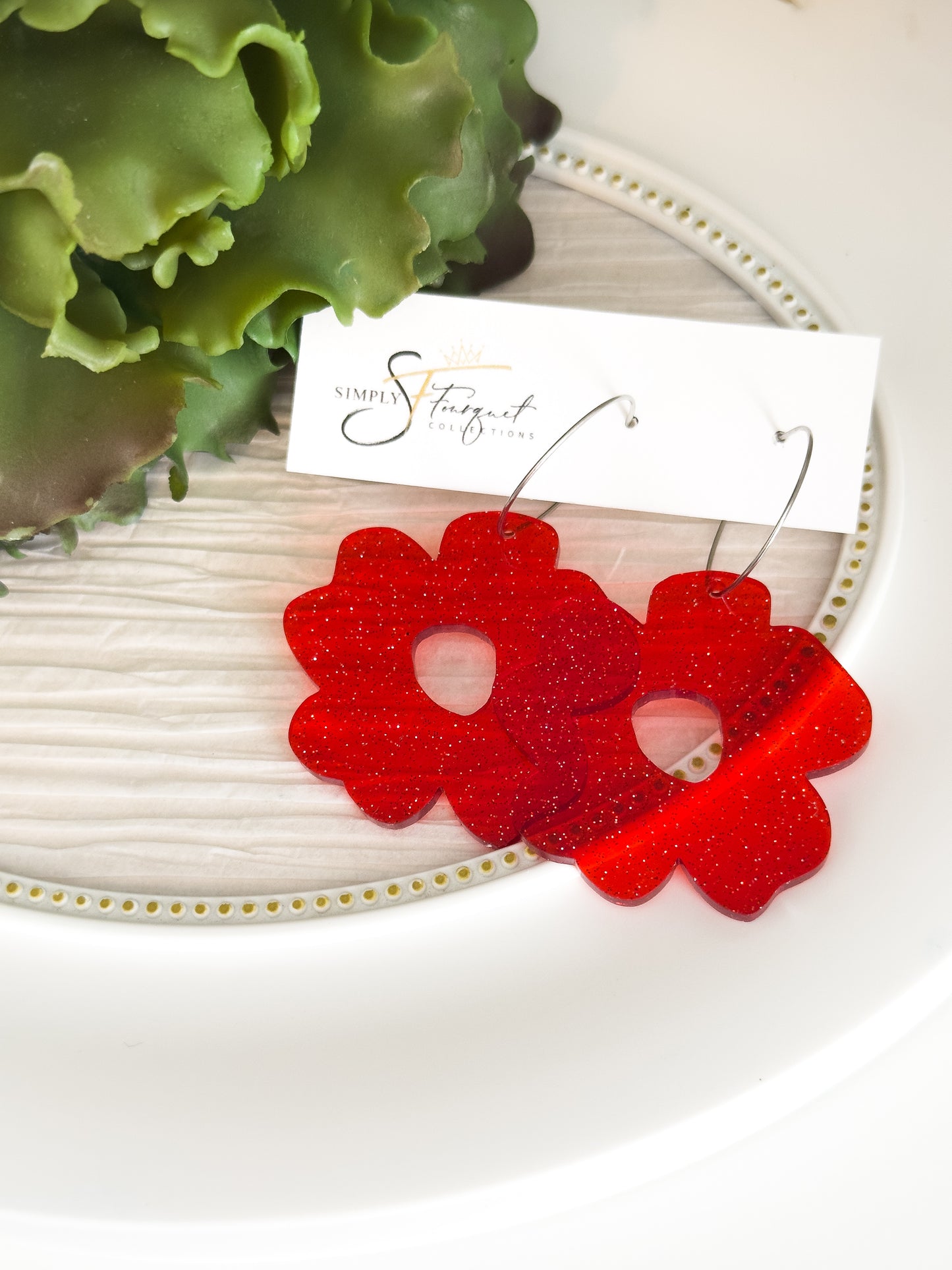 Simply Boho Flower Earrings