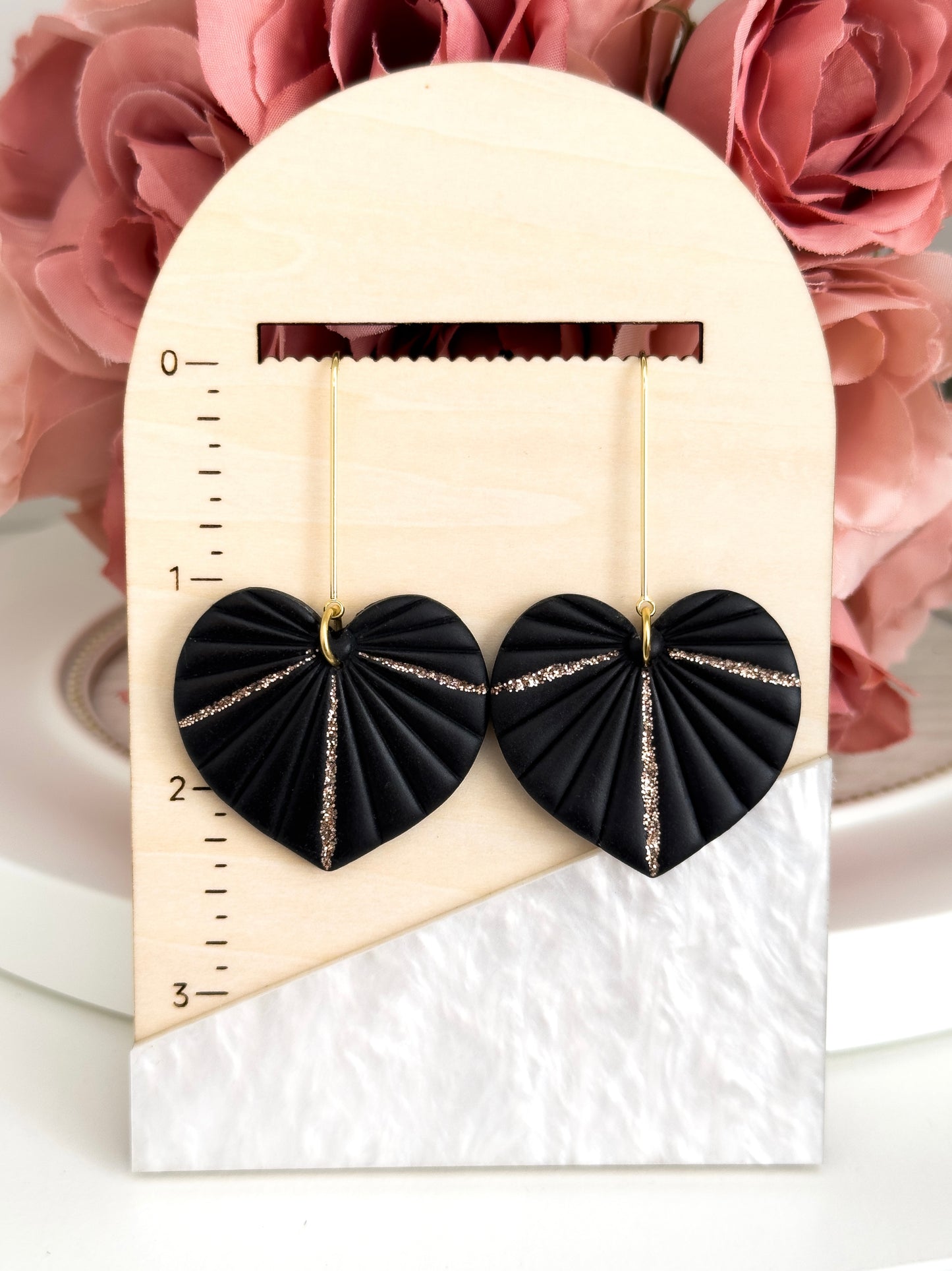 Heart Earrings (Multiple Colors)