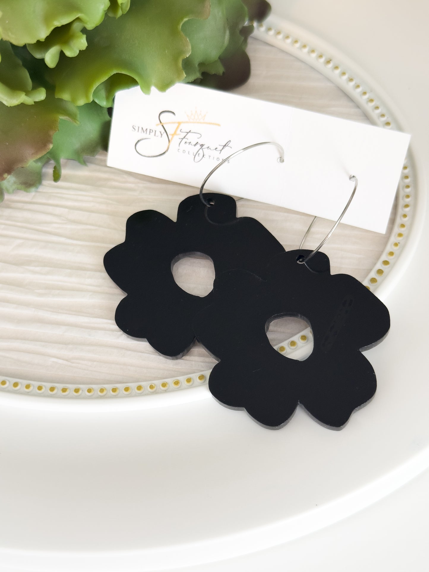 Simply Boho Flower Earrings