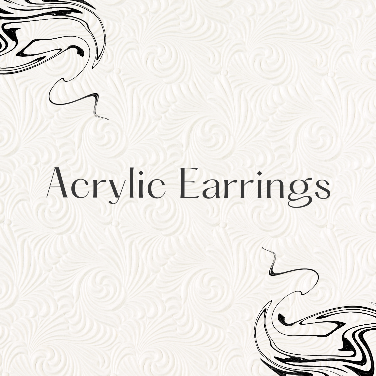Acrylic Earrings