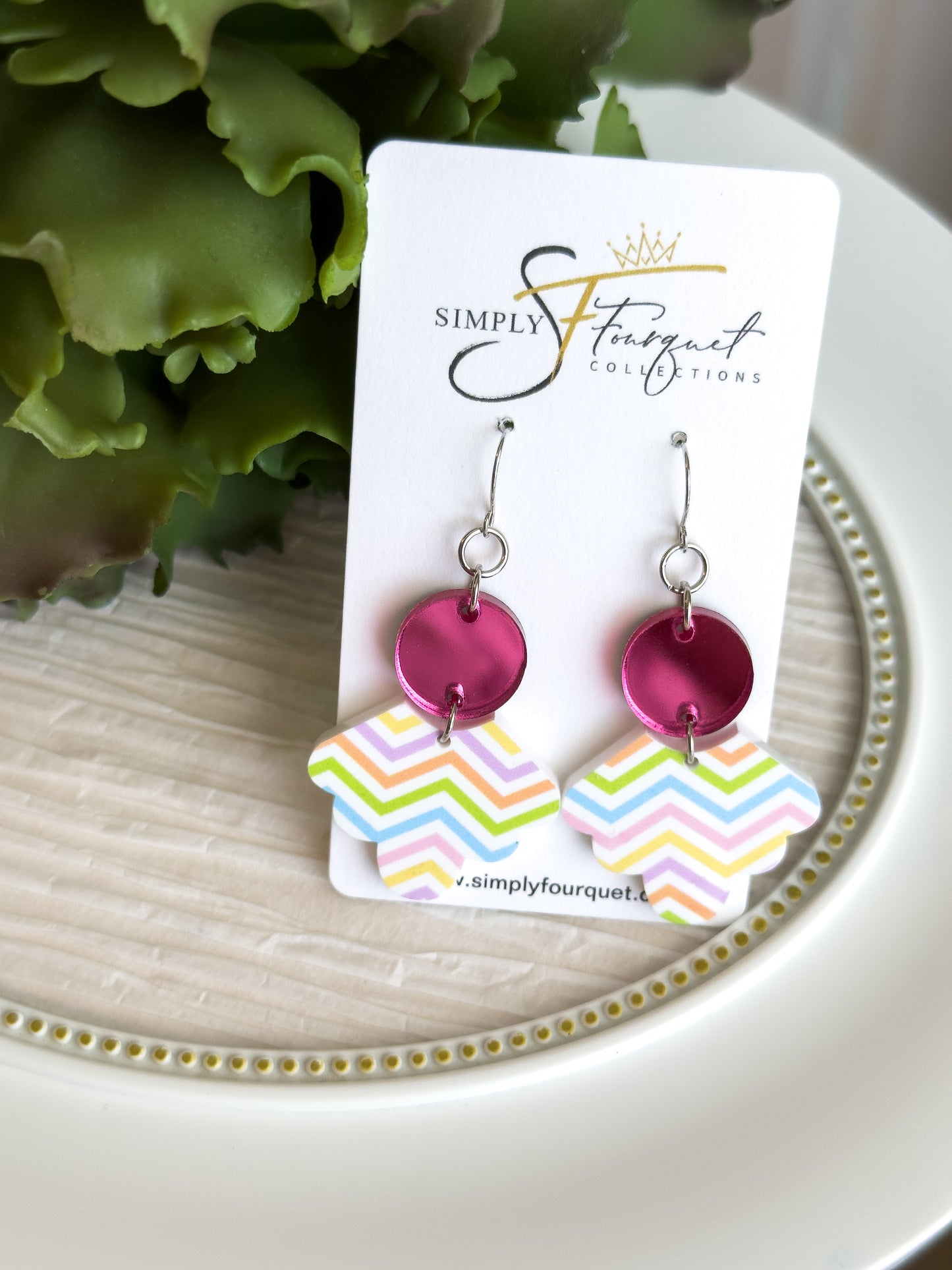 Simply Easter Earrings (Acrylic)