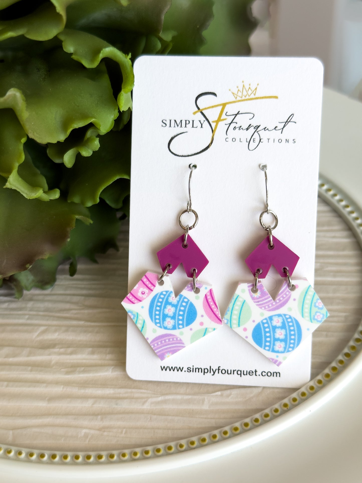 Simply Easter Earrings (Acrylic)