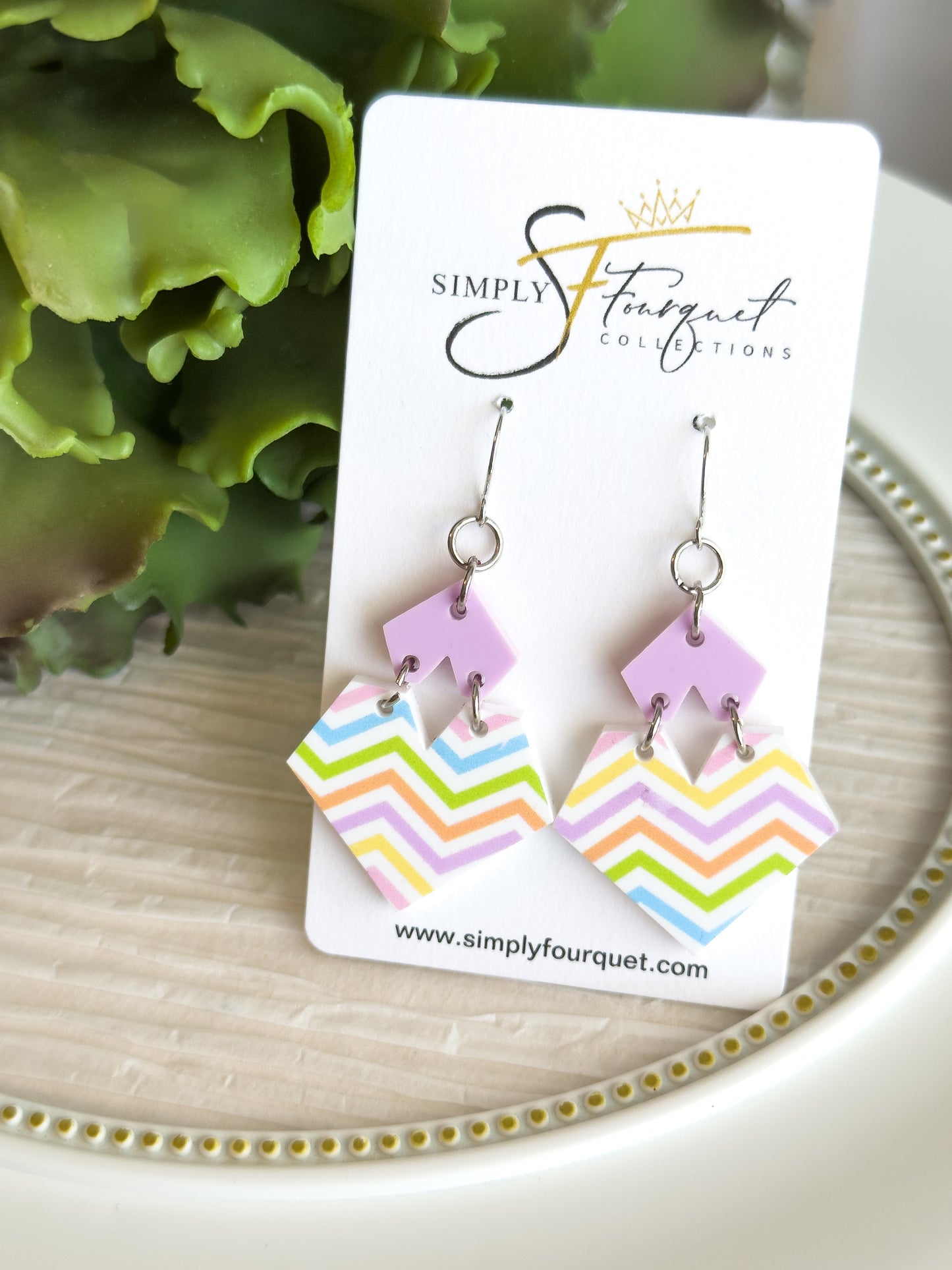 Simply Easter Earrings (Acrylic)